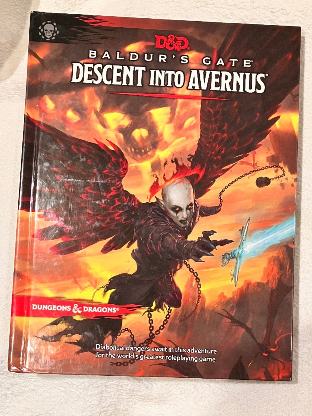 Dungeons and Dragons Book: Baldur's Gate Descent into Avernus
